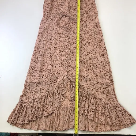 Rails Frida rose spotted lined midi dress Medium