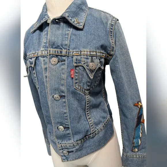 RARE LEVI'S Iconic Western Denim Jacket Size S