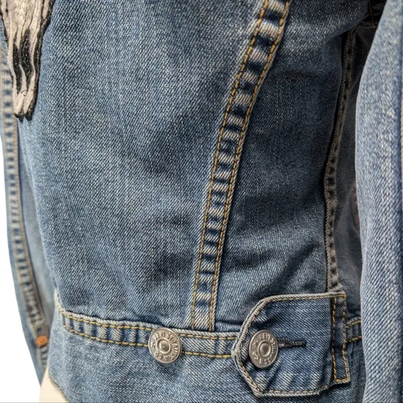 RARE LEVI'S Iconic Western Denim Jacket Size S