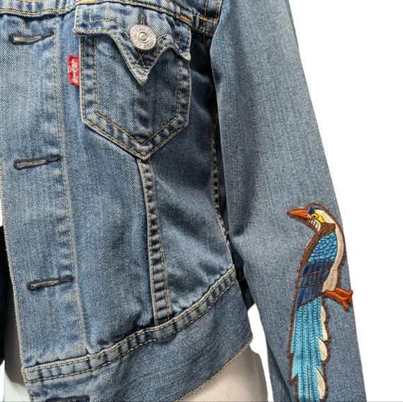 RARE LEVI'S Iconic Western Denim Jacket Size S