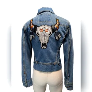 RARE LEVI'S Iconic Western Denim Jacket Size S
