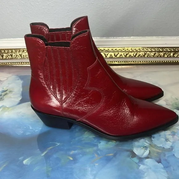 Rebecca Minkoff Red Western Boots💋