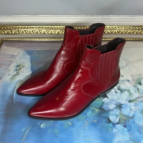 Rebecca Minkoff Red Western Boots💋