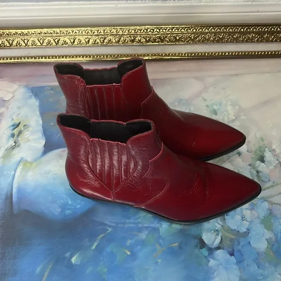 Rebecca Minkoff Red Western Boots💋