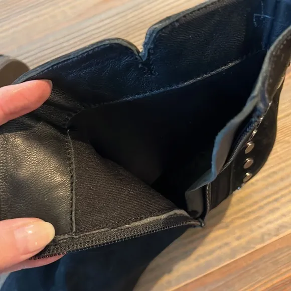 Rebels Leather Grommet Boots 6