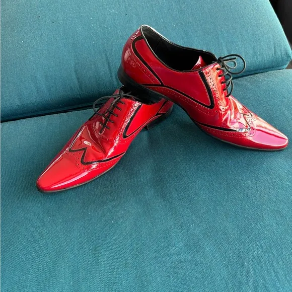 Red Men's Dress Shoes