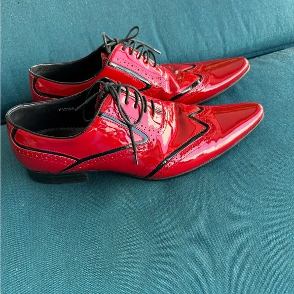 Red Men's Dress Shoes