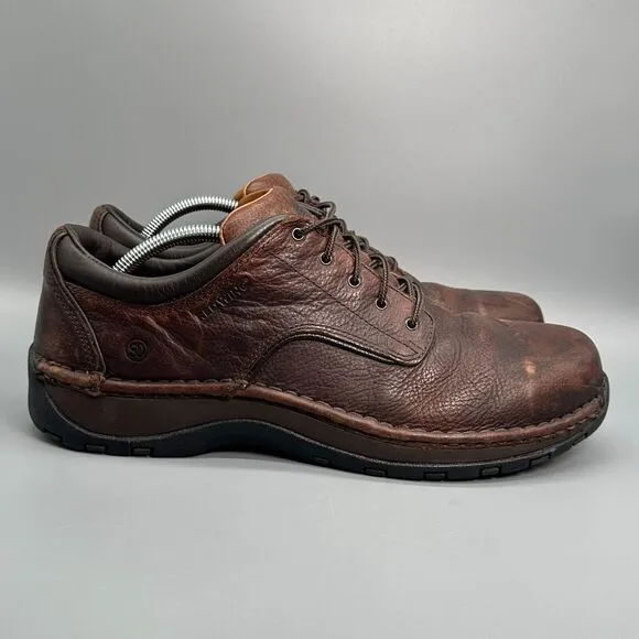 Red Wing Men's 11 Brown Leather Walking Shoes Lace-Up Low Top Round Toe Casual