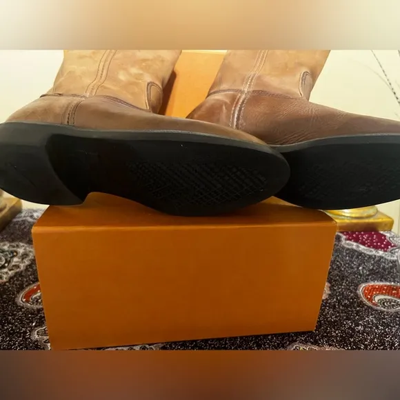 Red Wing Pecos 1105 Brown Leather BootsUS 8