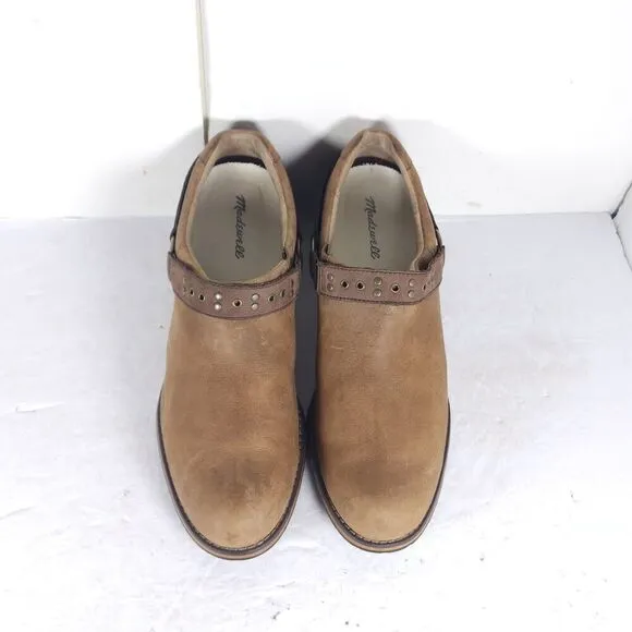Red Wing Shoes Women's US 11M Brown Leather Harness Slip On Ankle Boots