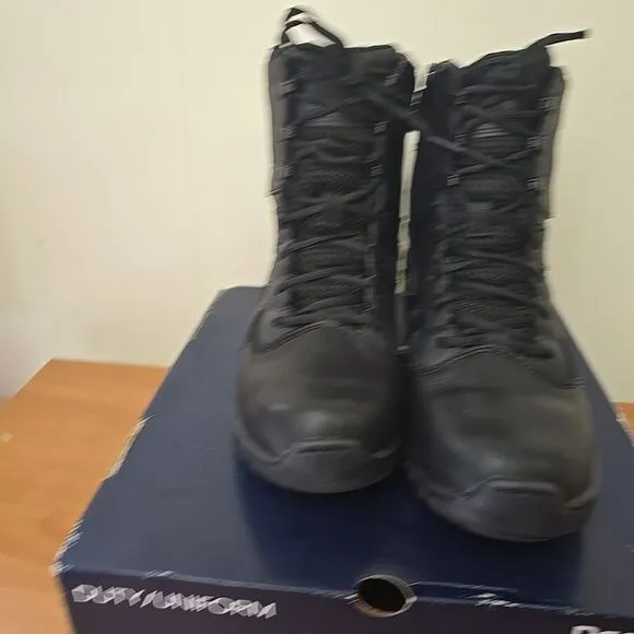 REEBOK WOMEN'S 7.5 SUBLITE CUSHION TACTICAL 8&quot; WATER PROOF ZIP BOOTS RB806