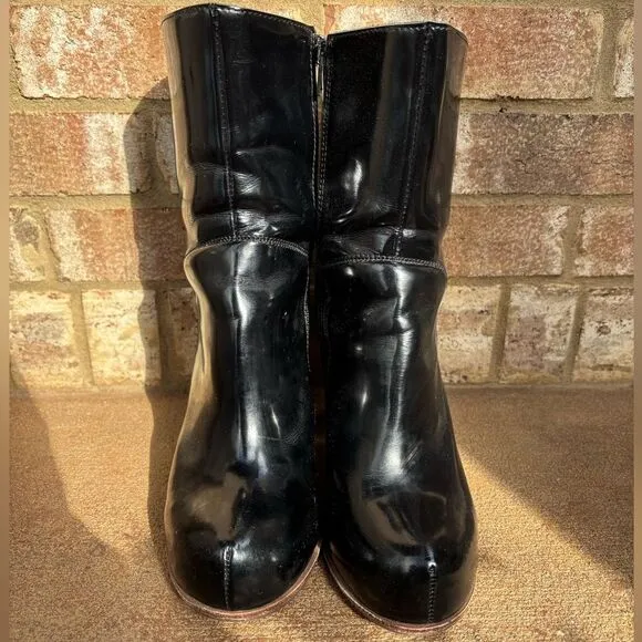 REVOLVE Jeffrey Campbell Hanger Hi Shaft Heeled Boots in Black Women's Size 10