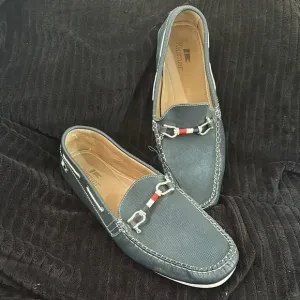 Riomar Men The Waterman Boat Loafer Slip On Driving Shoe Blue Size 15