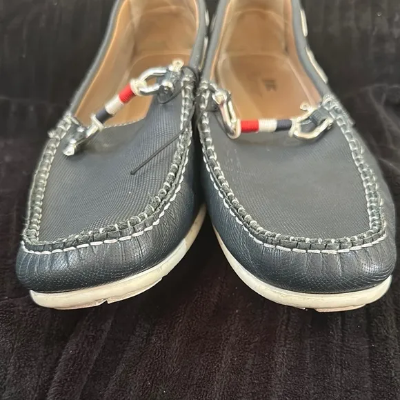 Riomar Men The Waterman Boat Loafer Slip On Driving Shoe Blue Size 15