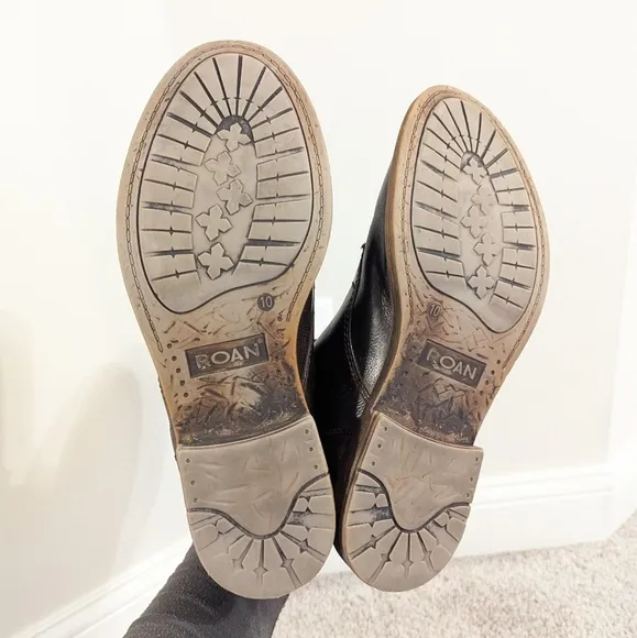 Roan by Bed Stu Cass Brown Leather Chukka Boots sz 10