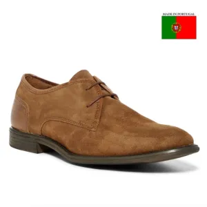Robert Wayne Men's Rust Suede Chukka Derby