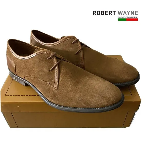 Robert Wayne Suede Leather Derby