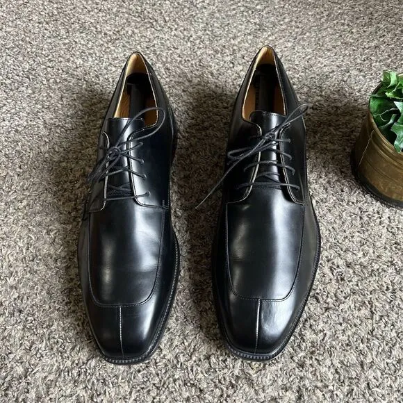 Rockport APM12351 Men Lace-Up Leather Split Toe Dress Oxford Derby Size US 16 M