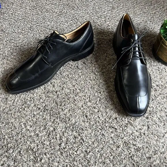 Rockport APM12351 Men Lace-Up Leather Split Toe Dress Oxford Derby Size US 16 M