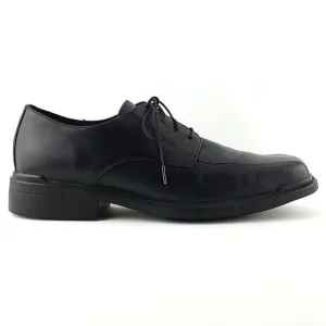 Rockport Black Leather Lace Up Derby Dress Shoes Square Toe Stitch Size 10.5M
