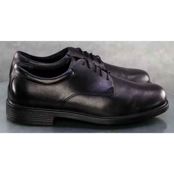 Rockport Margin Men's Oxford Dress Shoes Size 13 Leather Black EUC K71224
