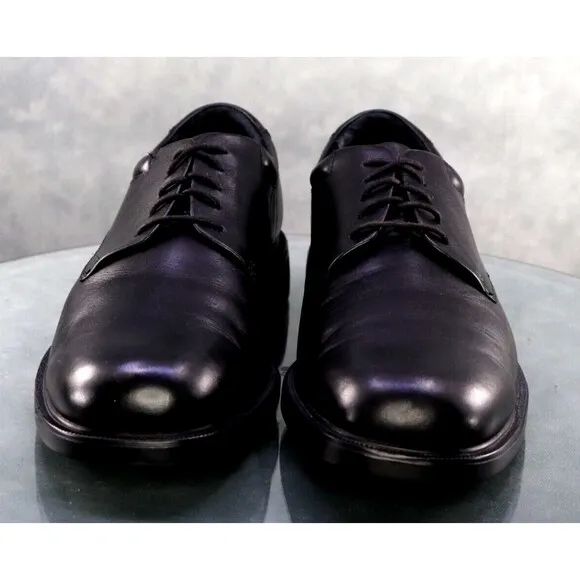 Rockport Margin Men's Oxford Dress Shoes Size 13 Leather Black EUC K71224