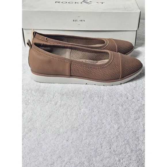 Rockport Stacie perforated ballet flats Nwb