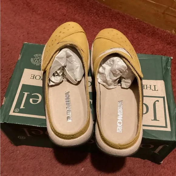 Romika Yellow Slip-On Shoes