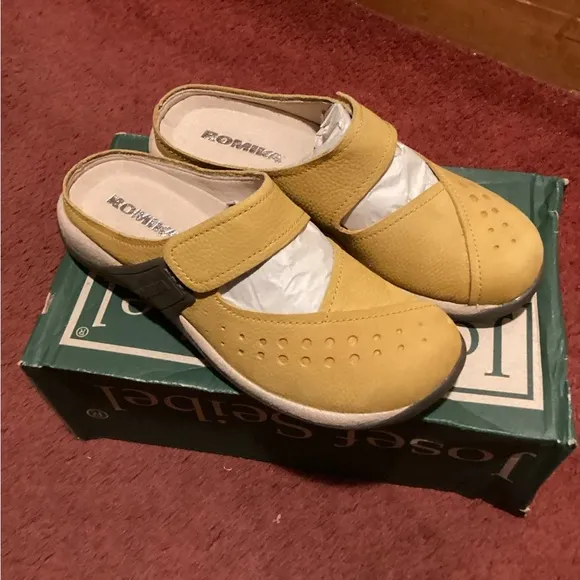 Romika Yellow Slip-On Shoes
