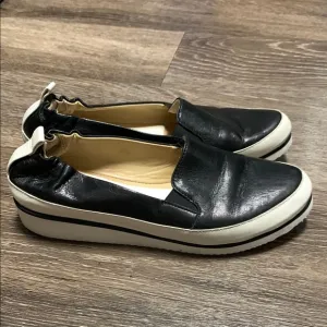 Ron White Leather Slip-On Shoes