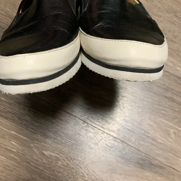 Ron White Leather Slip-On Shoes
