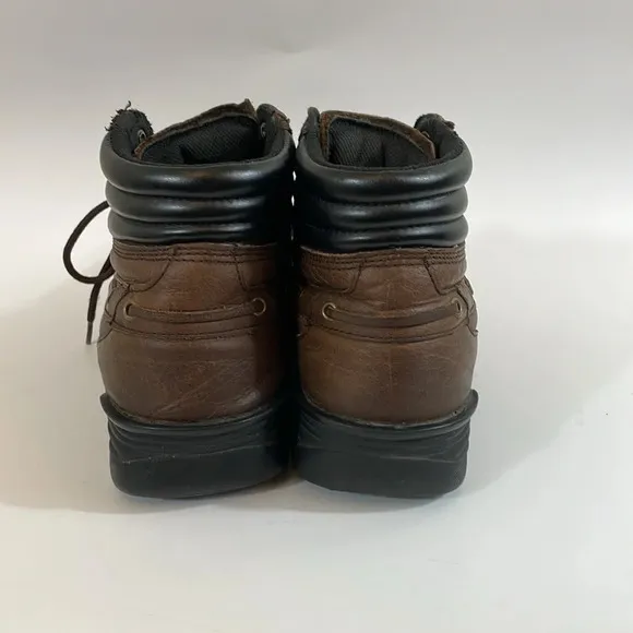 Roper men’s leather lace up boots size 10
