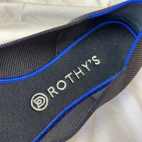 Rothy's Black Pointed Toe Flats