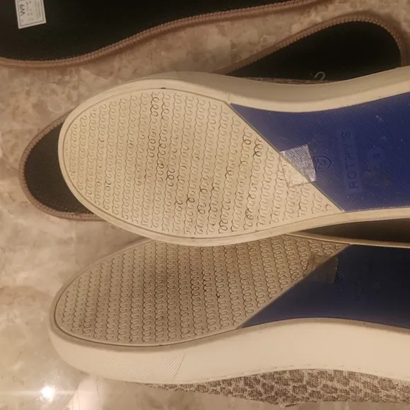 ROTHYS CHEETAH PRINT SLIP ON SHOES