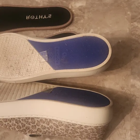ROTHYS CHEETAH PRINT SLIP ON SHOES