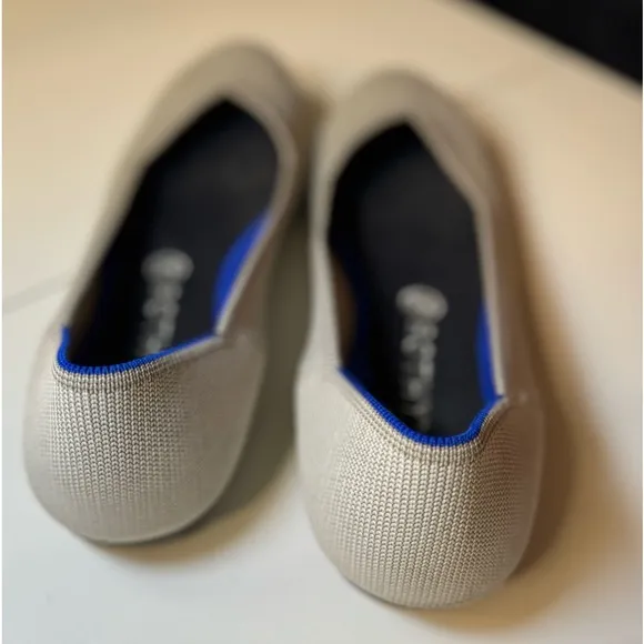 Rothy’s Flats Retired Round Toe Recycled Gray SZ 11 - LIKE NEW!