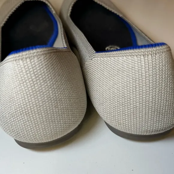 Rothy’s Flats Retired Round Toe Recycled Gray SZ 11 - LIKE NEW!