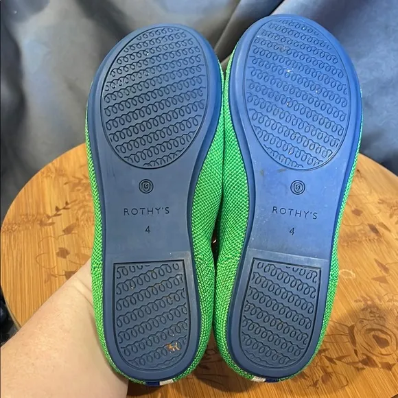 Rothy's Green and Blue Dress Shoes