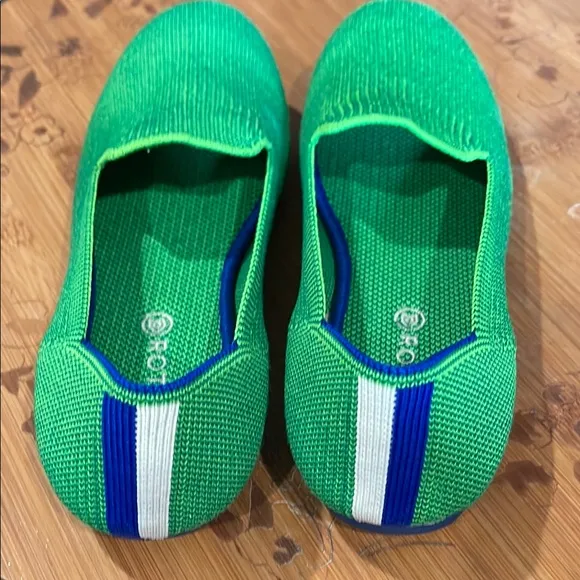 Rothy's Green and Blue Dress Shoes