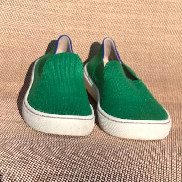 Rothy’s Kids Green Sneakers Sz 12