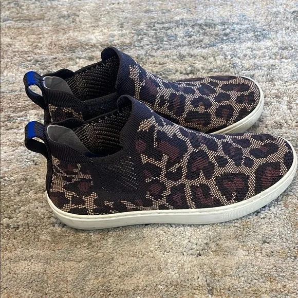 Rothy’s Leopard Print Slip-On Shoes