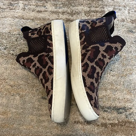 Rothy’s Leopard Print Slip-On Shoes
