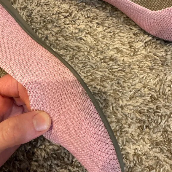Rothy's Light Pink Ballet Begonia Women's Flats Shoes Round Toe 8.5 Retired