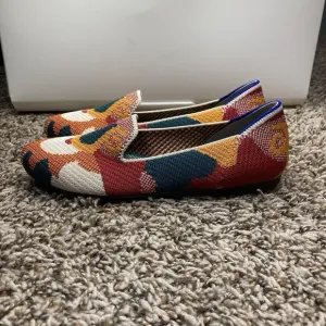 Rothy's Moroccan Amber Loafer Flats Womens 5 Slip on shoes Boho Comfort Preppy