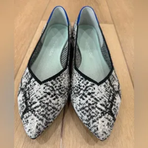 Rothy's Point Python Women's Flats