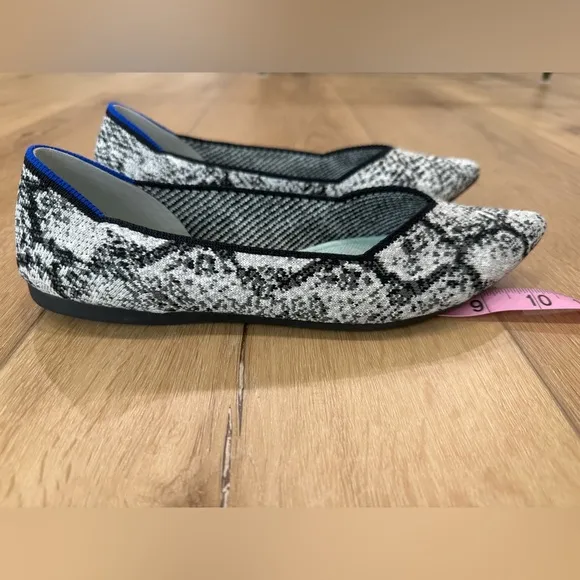 Rothy's Point Python Women's Flats