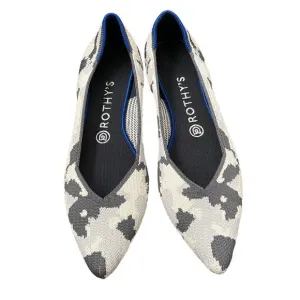 Rothy’s Pointed Flats Size 9 Camo The Point Ash Grey Retired