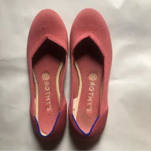 ❤️Rothy’s Retired Round Toe Copper Pink the Flat Flats Shoes W9