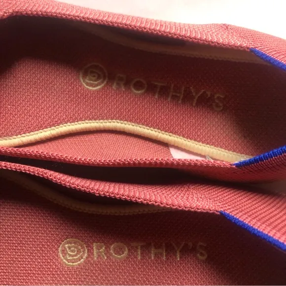 ❤️Rothy’s Retired Round Toe Copper Pink the Flat Flats Shoes W9