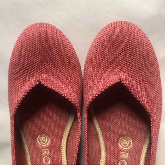 ❤️Rothy’s Retired Round Toe Copper Pink the Flat Flats Shoes W9
